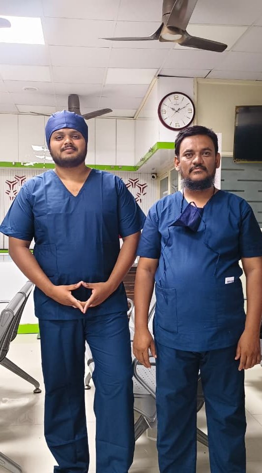 Doctor consulting patient